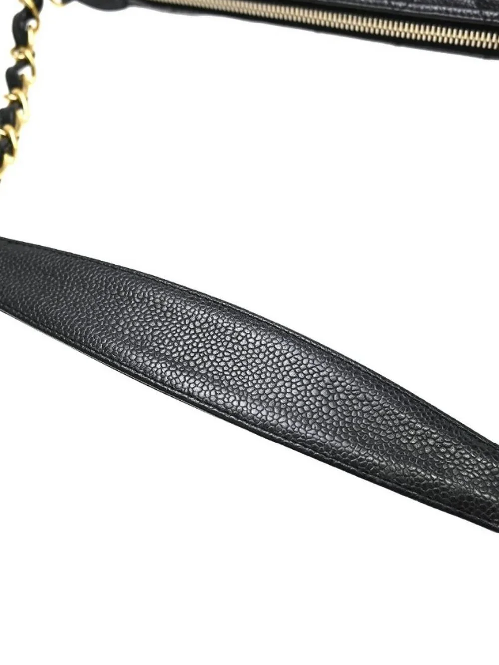 Chanel Black Calfskin Hobo Handbag NQ11747